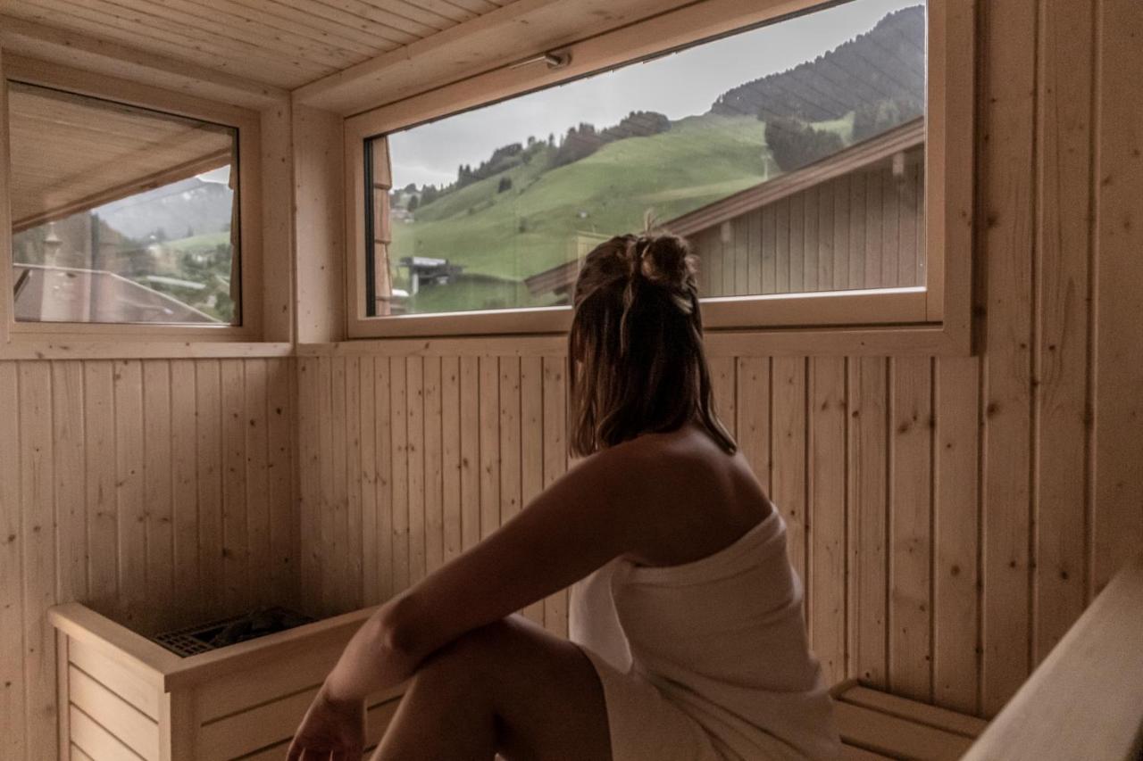 Frau Gans - Pure Mountain Apartments ザールバッハ・ヒンターグレム エクステリア 写真