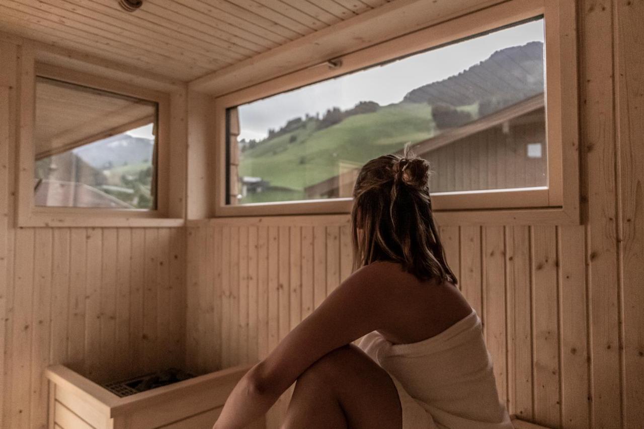 Frau Gans - Pure Mountain Apartments ザールバッハ・ヒンターグレム エクステリア 写真