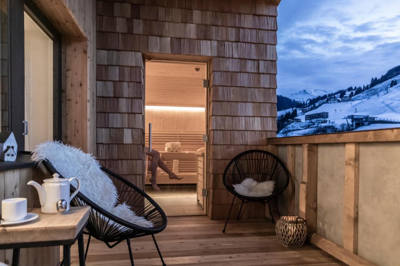 Frau Gans - Pure Mountain Apartments ザールバッハ・ヒンターグレム エクステリア 写真
